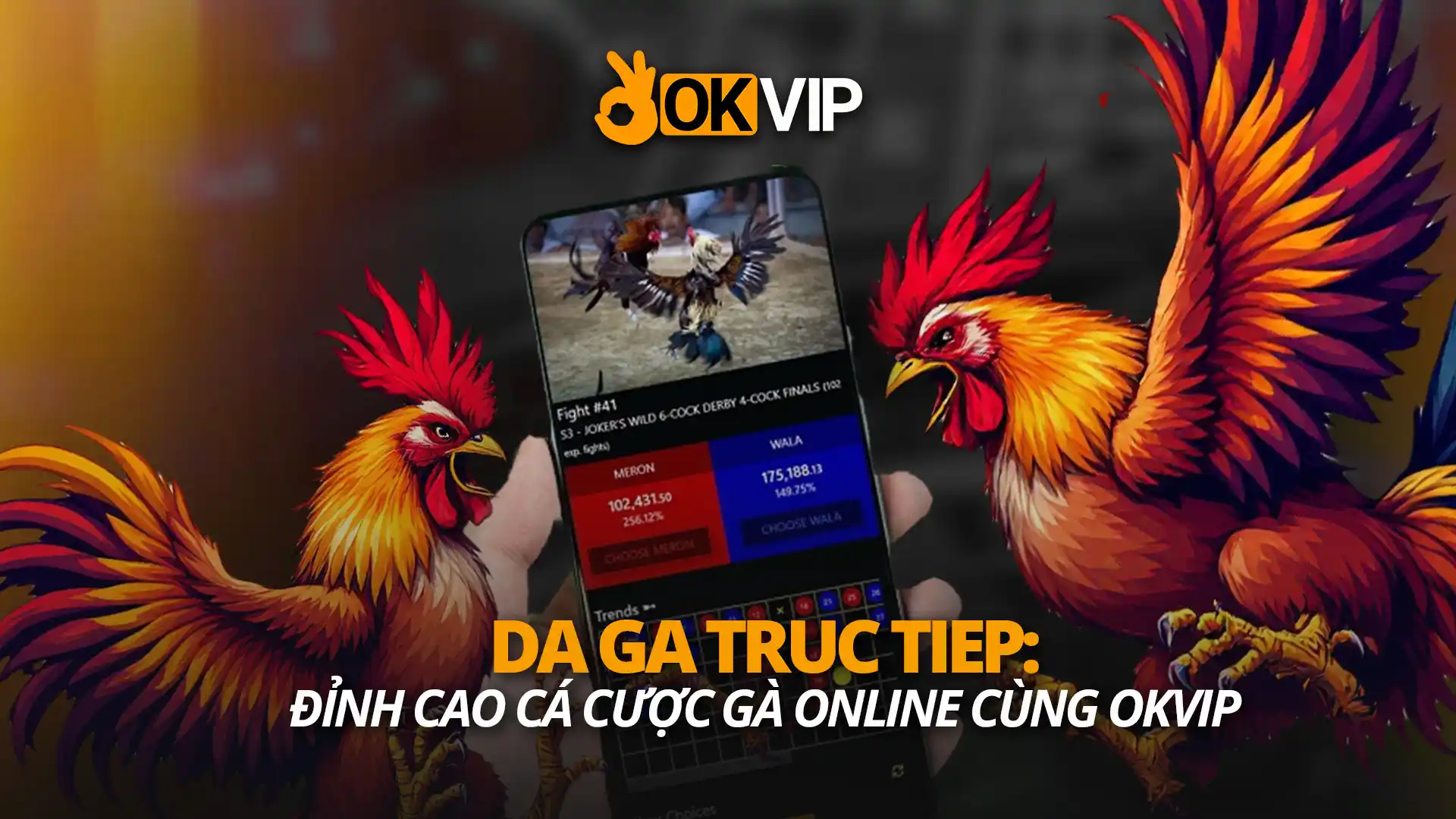 da ga truc tiep